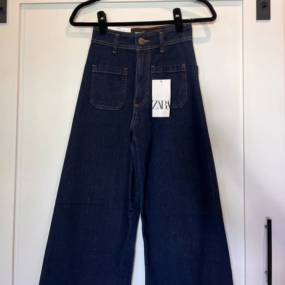 NWT Zara slim fit marine denim - Picture 8 of 9